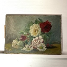 Huile sur Toile, bouquet de