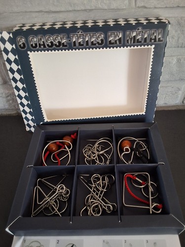 Coffret casse tête en - 6,