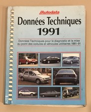 AUTODATA - Données techniques