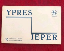 Postcard album: Ypres 10 unfoldable view cards PhotoThill Brussels