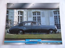 CARTE FICHE VOITURES