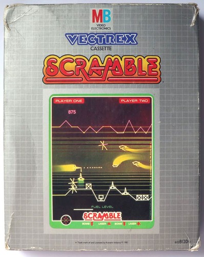 Scramble vectrex complet - scramble, mb