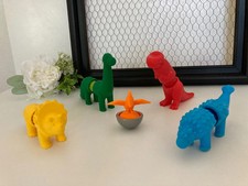 17 ⚜️ Magnetic Building Toy Set Of 5 Animals Dinosaurs Smartmax