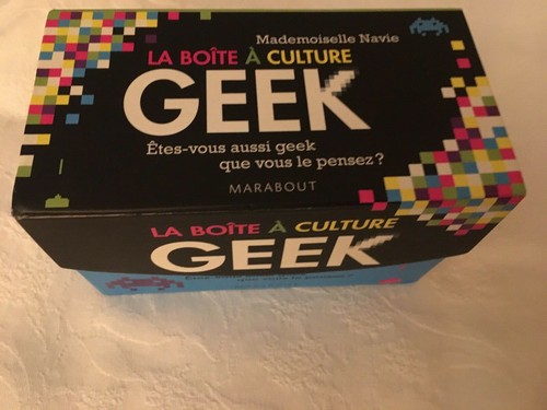 Boite culture geek - boite,