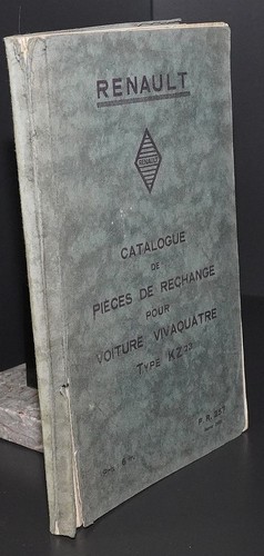 Renault catalogue de pièces - catalogue,