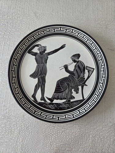 Assiette plate plat grec - plate,