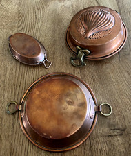 Moule Plats Cuivre Ancien