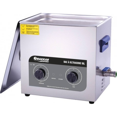 Bac ultrasons inox 10l 230v - à,