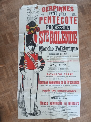 Affiche vintage 140x80 - affiche,