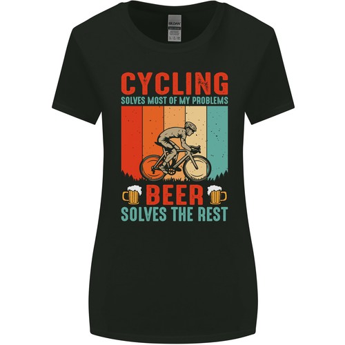 Shirt femme cycliste vtt - t-shirt,
