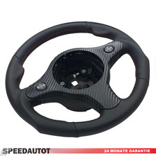 Tuning Volant En Cuir À Plat