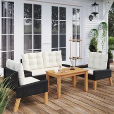 Salon de jardin 4 pcs et