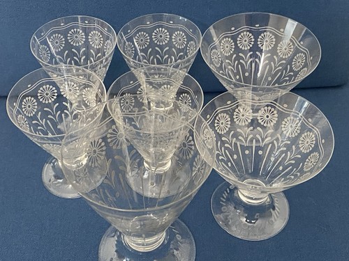 Verres cristal gravé - ,