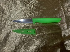 New Tupperware Beautiful Sharp Knife in Neon Bright Lime Green Color