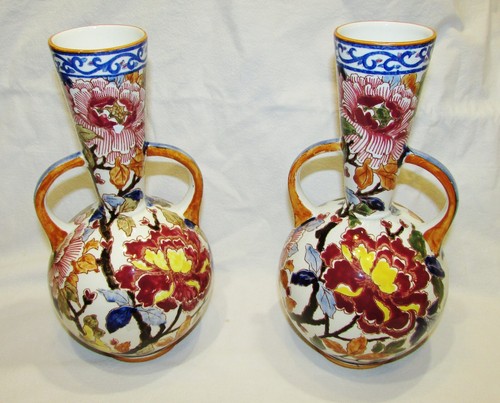 Paire vases amphore gien - de,