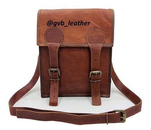 Sac besace vintage cuir - besace,