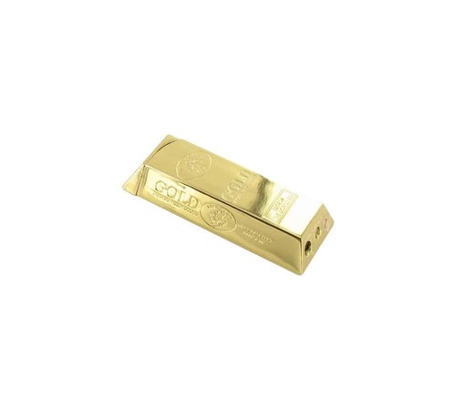 Briquet lingot or - briquet, d'or