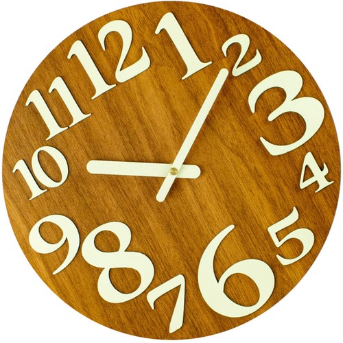 Horloge murale silencieuse - horloge,