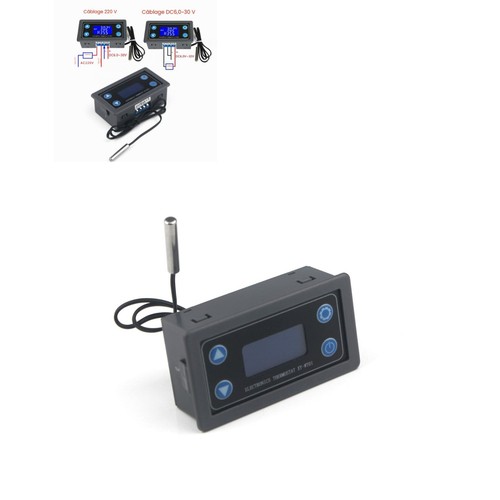 Thermostat numérique 12v 24v - numérique, 12v/24v