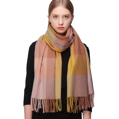 Plaid cachemire écharpe - plaid,