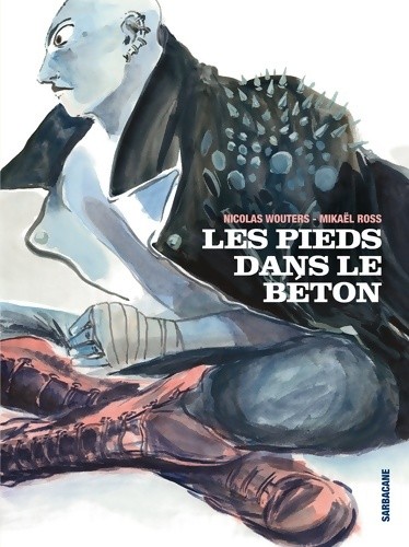 Les pieds dans béton - pieds, le