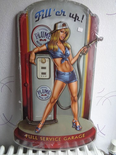 Tole metal pompe essence - pompe,