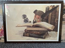 Jean-Baptiste MONGE - Petit Encyclopédiste 50x70cm Encadré