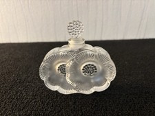 Flacon parfum 2 fleurs en