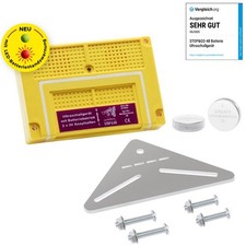 Ultrasonic marten repellent device stop & go battery 2 x piezo incl. mounting bracket