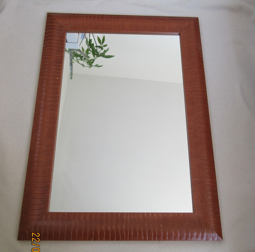 Miroir avec cadre - bois, de