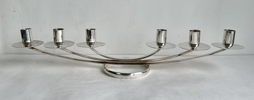 Ancien bougeoir feux métal - 6,