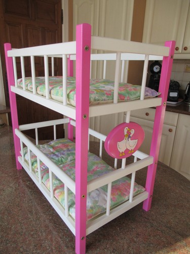 Mobilier chambre poupées lit - poupées.,