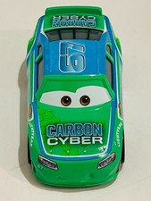Disney Pixar Cars 2018 Amazon Exclusive Bobby Roadtesta #67 CARBON CYBER Racer