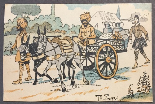 Carte postale illustrateur - postale,