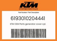KTM Genuine Generator Cover Cpl. - 6193010204441