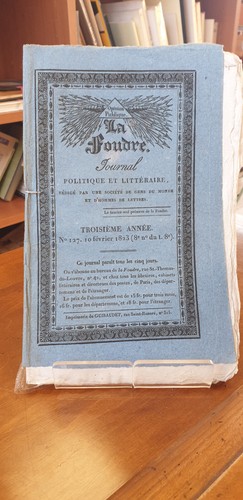 Foudre journal des - la, foudre,