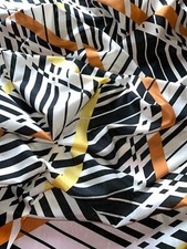 Vintage 1960s Wild Silk Fabric 150cm Wide x H 225cm ref C397