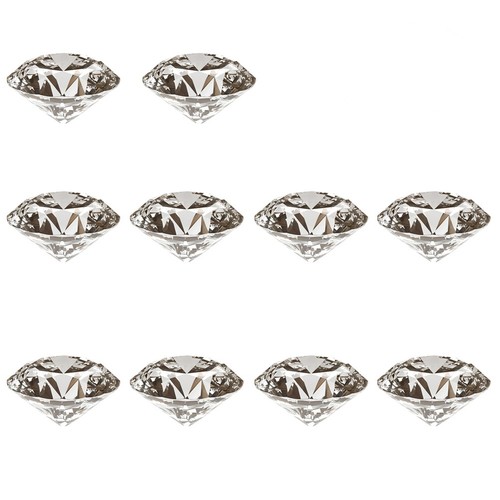 10pcs diamants cristal - 10pcs,