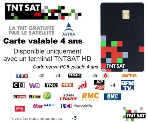 Carte tntsat - ✅carte,