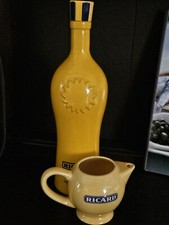 RICARD GAROUSTE & BONETTI BOTTLE COLLECTOR smaller yellow pitcher 