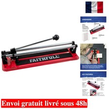 Coupe-Carreaux Manuel à Double Rail 300 mm - Performance Professionnelle Assurée