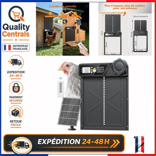 Porte automatique poulailler - automatique,
