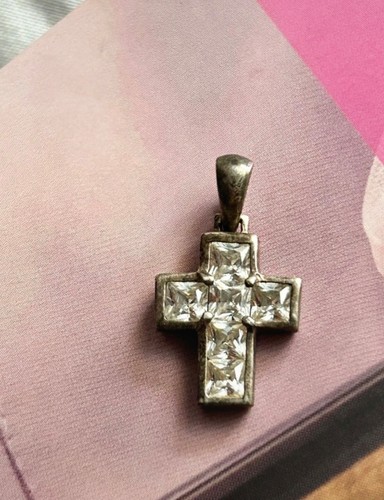 Pendentif croix argent 925 - pendentif,