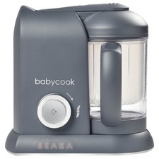 béaba robot bébé 4en1 1100ml gris foncé 912794 babycook solo