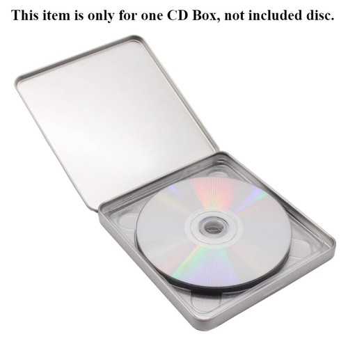 1pc vide metallbox dvd - cd-metallbox,