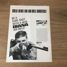 GUNS06 MAGAZINE ADVERT 12X9 NEW DIANA AIR RIFLE MODELS G34 & G36