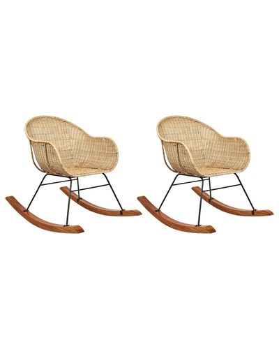 Lot fauteuils à bascule - fauteuils,