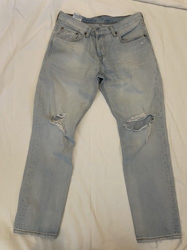 Levi 501 bleu ciel usure - levi’s,