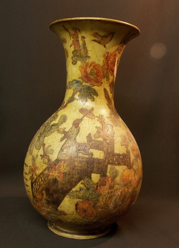19ème chine superbe vase - aa,