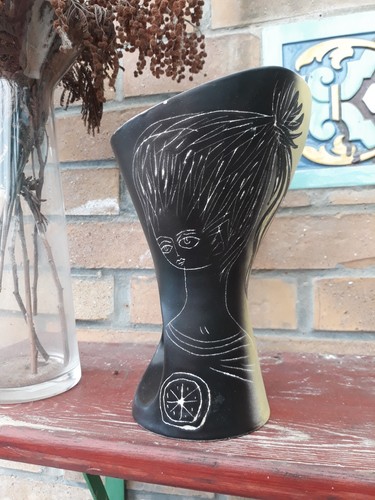 Vase vallauris signé michel - signé,